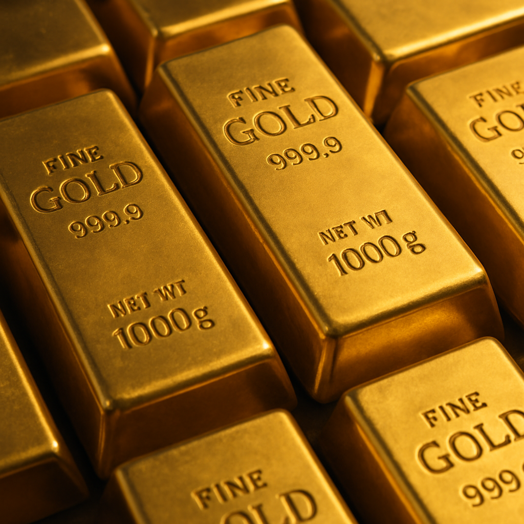 Gold bullion