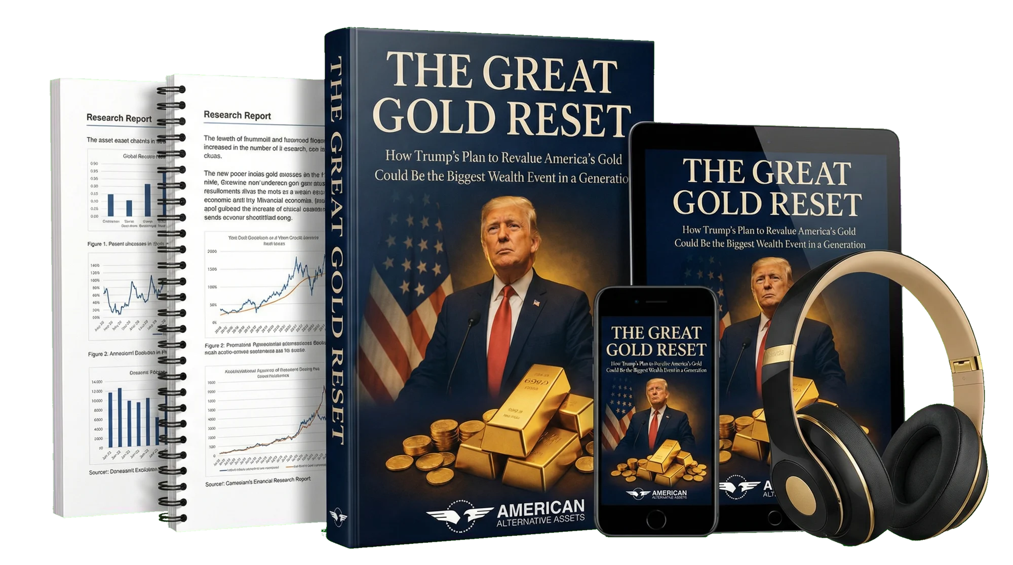 The Great Gold Reset report and Gold IRA Protection Kit bundle