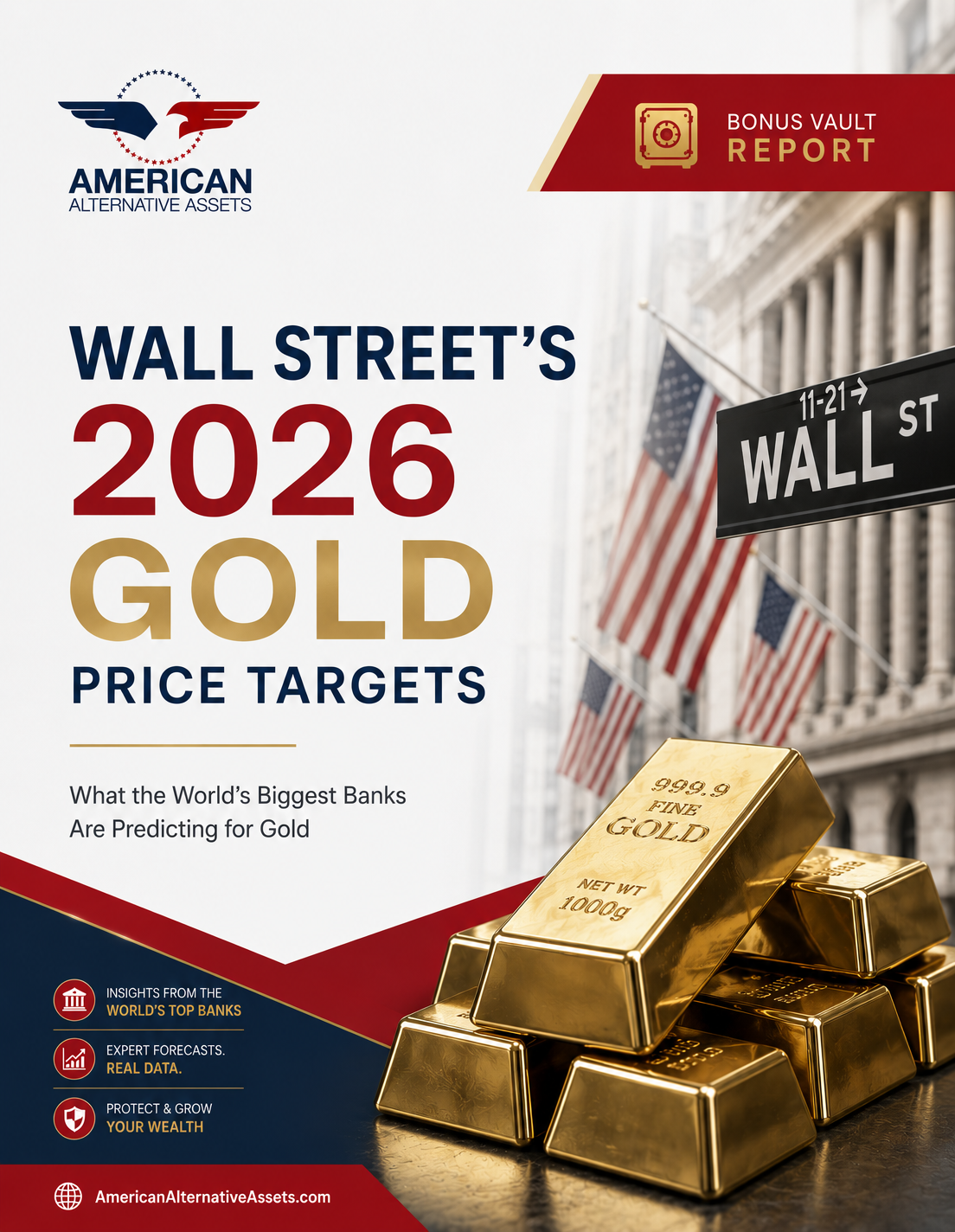 Wall Street's 2026 Gold Price Targets report
